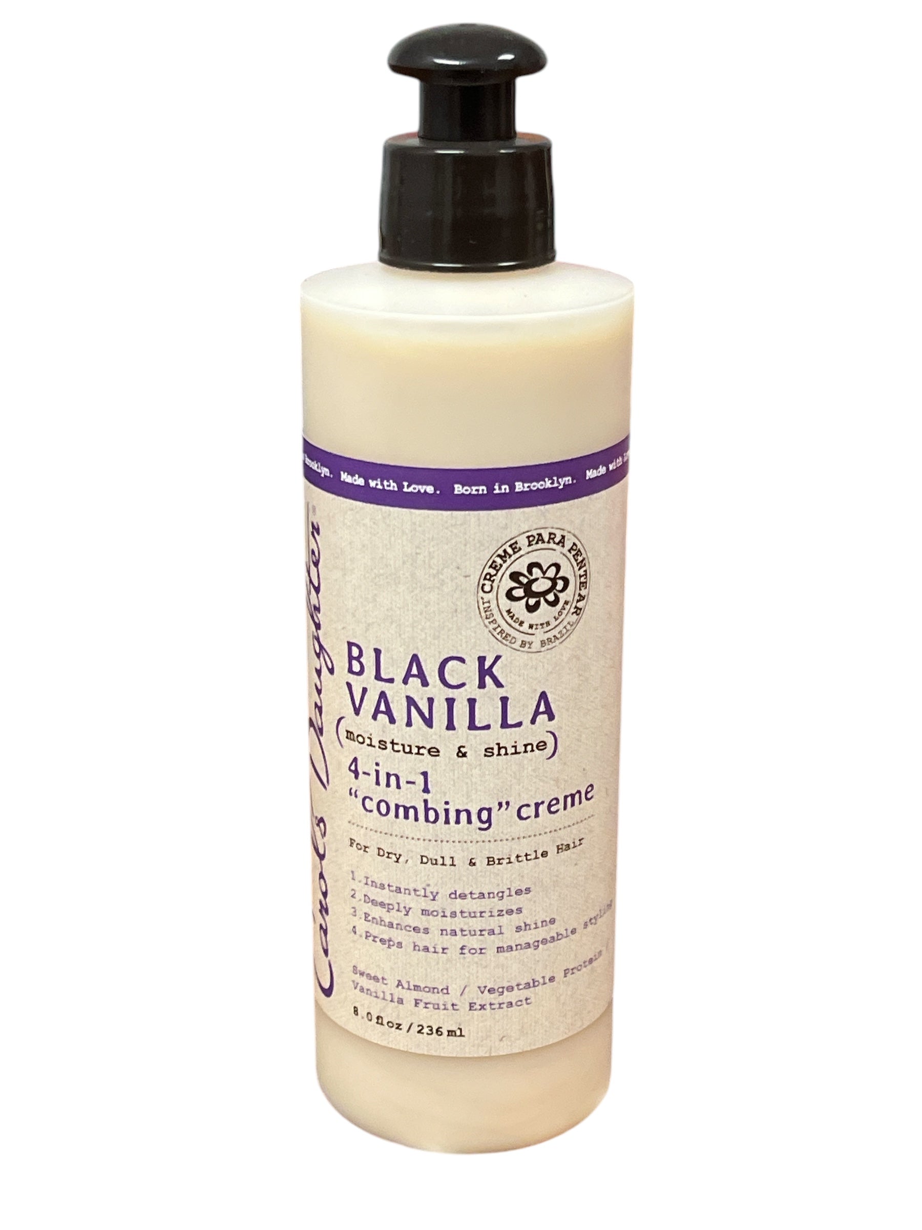 CAROLS DAUGHTER BLACK VANILLA 4-IN-1 COMBING CREAM